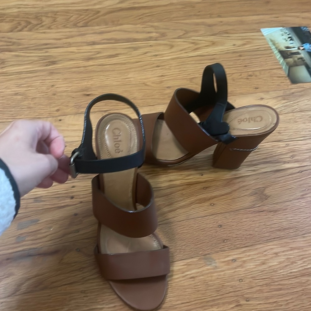 Brown CHLOE heels